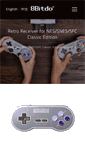 Mobile Screenshot of 8bitdo.com